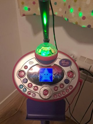 Karaoke VTech rosa y morado