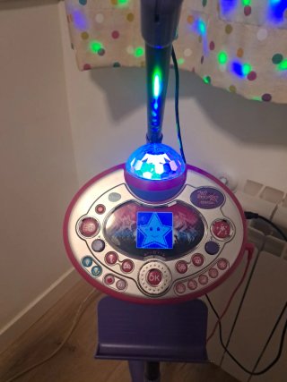 Karaoke VTech rosa y morado