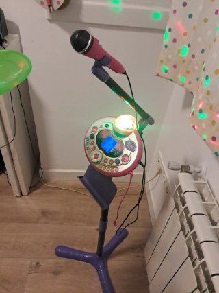 Karaoke VTech rosa y morado