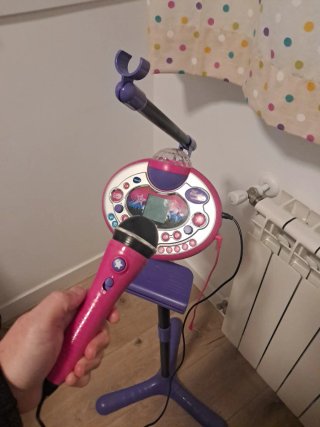 Karaoke VTech rosa y morado