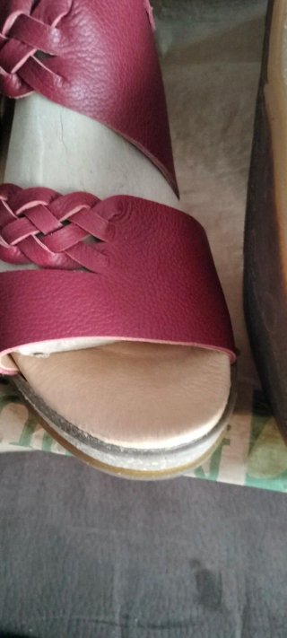 Sandalias El Naturista Rojas