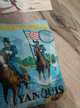 Lote Yankis Monta Plex y sobres vacíos