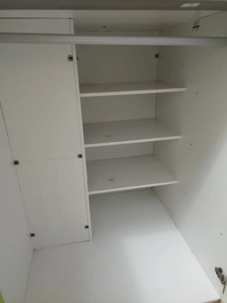 Cama nido 2 plazas con armarios y cajones