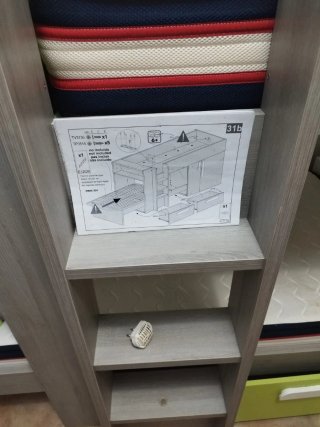 Cama nido 2 plazas con armarios y cajones