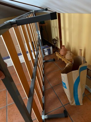 Somier metálico con lamas de madera