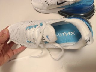 Zapatillas Nike Air 270 Blancas y Azules