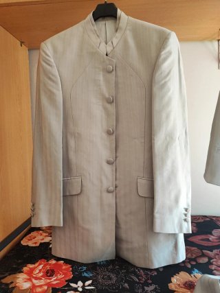 Traje de Novio Italiano Blanco
