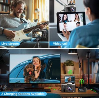 NUEVO Cámara Digital con WiFi 4K