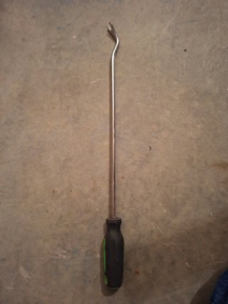 Extractor de Grapas Mango Negro/Verde
