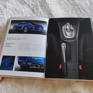 Catálogo de acessórios Porsche Cayman