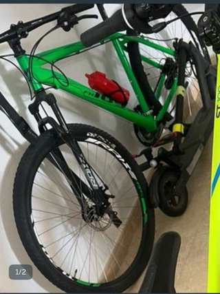 Bicicleta Montaña Verde