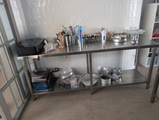 Mesas de trabajo de acero inoxidable