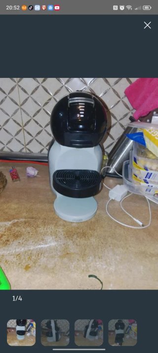 Cafetera Dolce Gusto Negra
