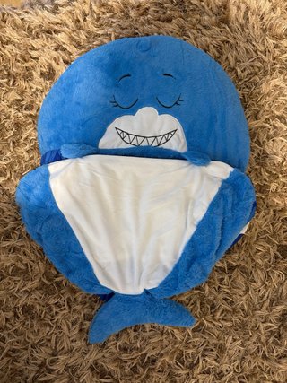 Saco dormir ballena azul