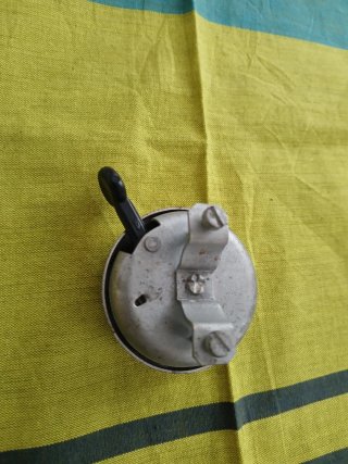 Timbre de bicicleta cromado