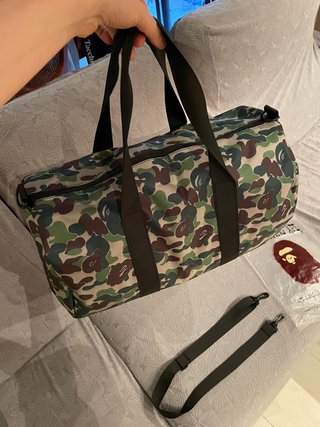 Bolsa de viaje Bape A Bathing Ape camuflaje 100%