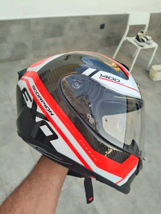 Casco Scorpion EXO-1400 EVO II Carbon Air enko
