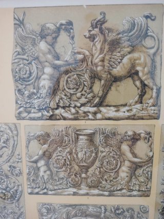 2 Litografías Antiguas Enmarcadas