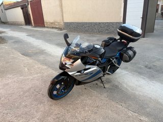 BMW K1200S Sportbike Azul/Plata