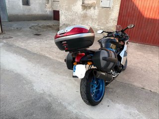 BMW K1200S Sportbike Azul/Plata