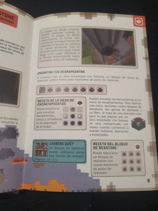 Libro Minecraft: Guía Redstone