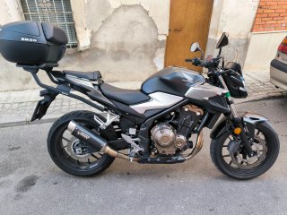 Honda CB500F Negra/Plata 34.000km