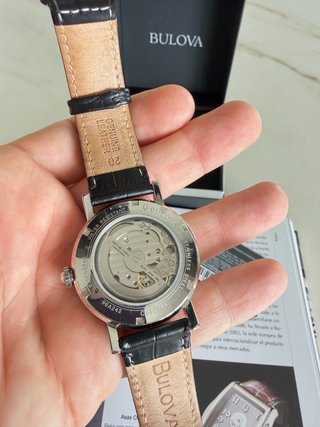 Reloj Bulova Selfwinding Automático Esfera Azul