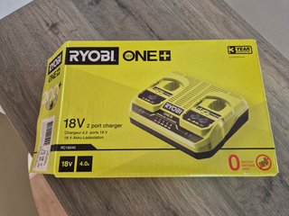 Caricabatteria Doppio Ryobi 18V
