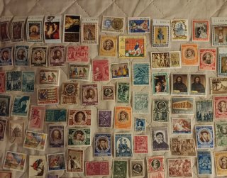 175 Sellos Vaticano Variados
