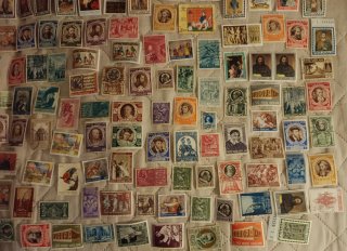 175 Sellos Vaticano Variados