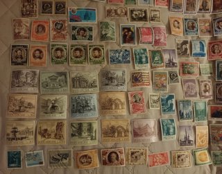 175 Sellos Vaticano Variados