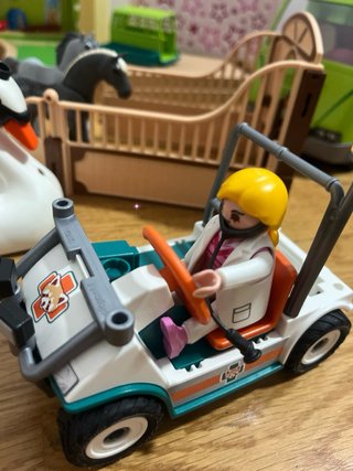 Lote Playmobil: Casa, Vehículos y Figuras