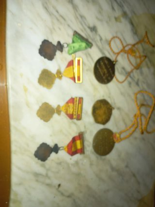 Lote Medallas Antiguas Militares