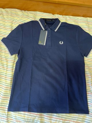 Polo Fred Perry Azul Marino Talla L
