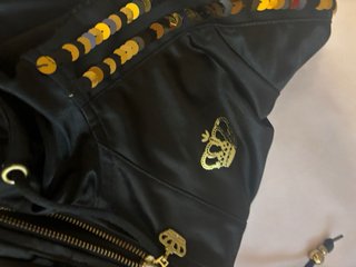 Conjunto Adidas Chándal Verano Negro y Rosa