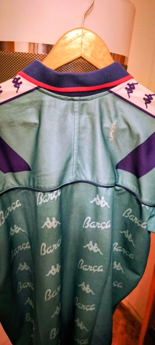 Camiseta F.C. Barcelona Kappa 1992-5 Verde XL