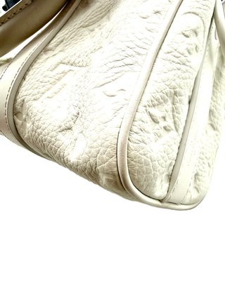 Keepall Bandoulière 25 Louis Vuitton Blanco