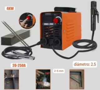 Máquina Soldar Inverter  MMA250
