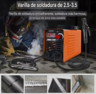 Máquina Soldar Inverter  MMA250
