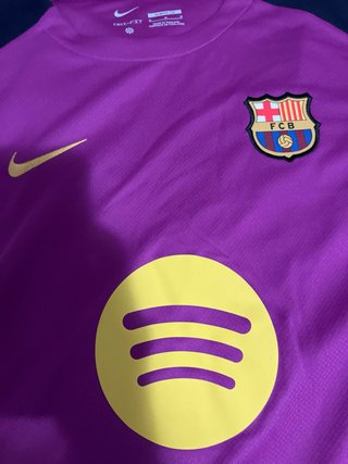 Camiseta FC Barcelona Spotify Morada talla M