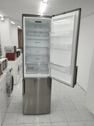 NEVERA LG Acero Inoxidable 2+60 cm A+++