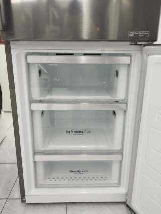 NEVERA LG Acero Inoxidable 2+60 cm A+++