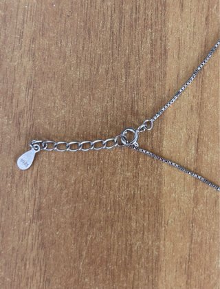 Pulsera  fina de plata con circonita