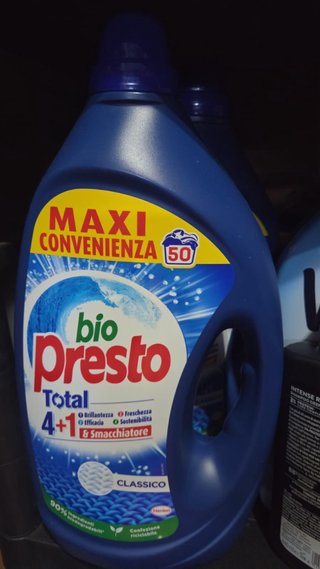 Bio Presto Maxi Convenienza 50 Lavaggi 3 pezzi