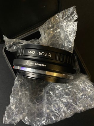 Adaptador K&F Concept M42 a EOS R