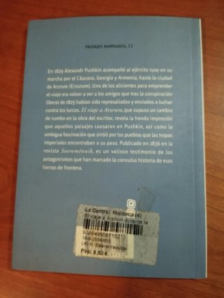 El viaje a Arzrum durante la campaña de 1829
