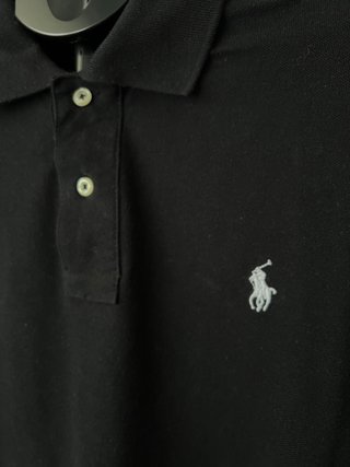 Polo Ralph Lauren Manga Larga Negro