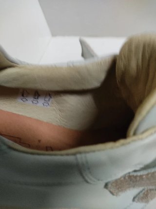 Scarpe uomo sportive vera pelle n.39