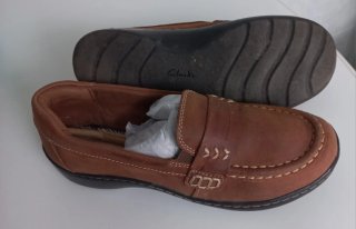Zapatos Clarks Ante Marrones Talla 36