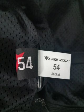 Chaqueta Dainese Cordura Negra y Roja